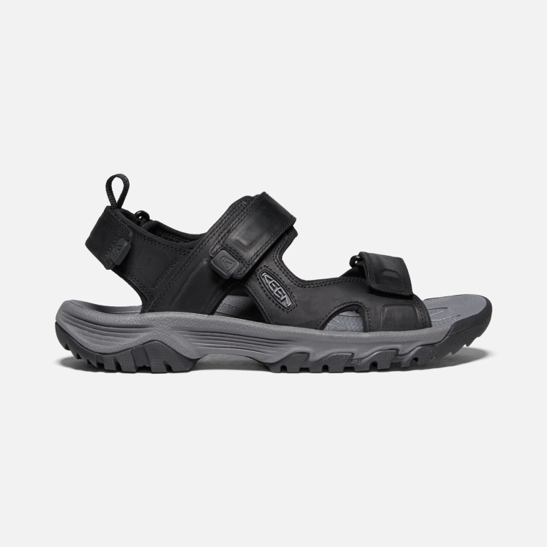 Keen Targhee III Open Toe Sandals - Men's Black Grey Sandals